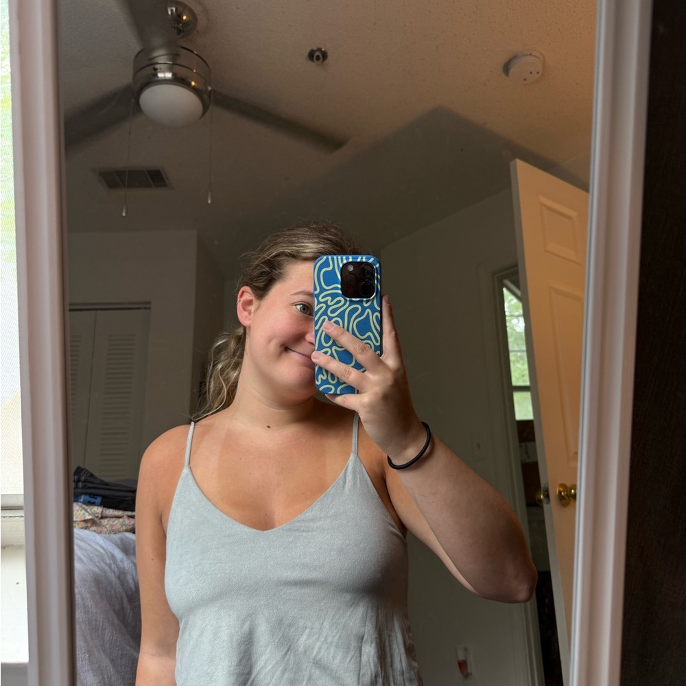 Forever 21 Soft Gray Top